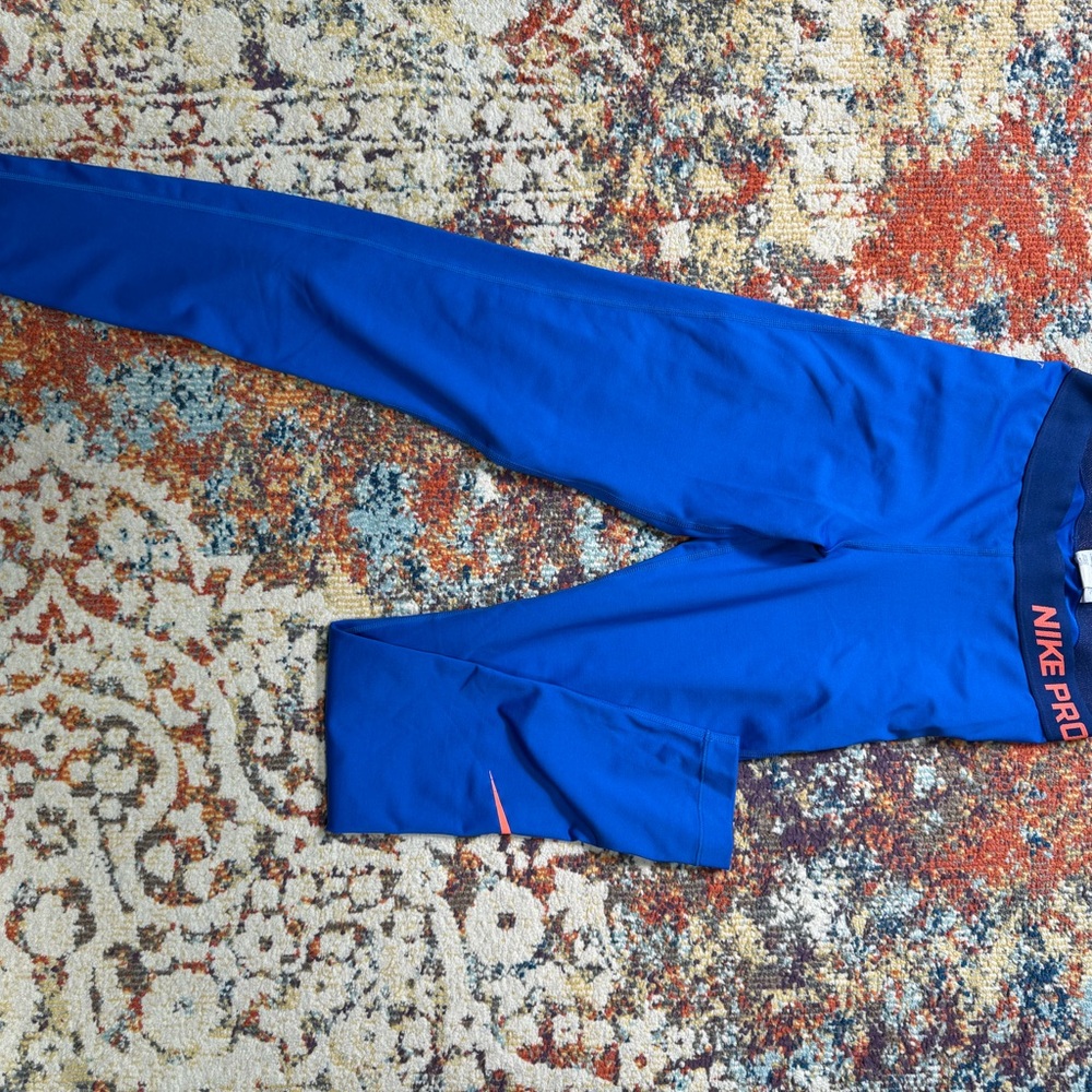 Nike Kids Vibrant Blue Leggings